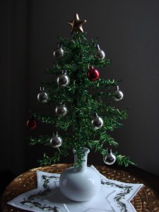 decorated beaded tree