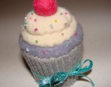 Cute Cupcake Ornament